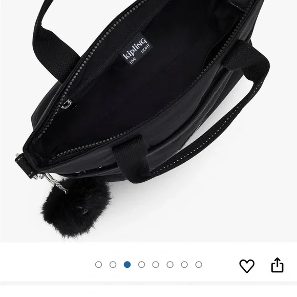 Black Kipling Women's Tote Bag - Picture 2 of 5